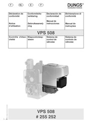 Dungs VPS 508 Gebruiksaanwijzing