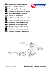 Westfalia 313 189 Montage- En Gebruikershandleiding