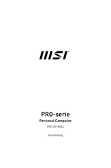 MSI PRO DP21 11MA-095EU Handleiding