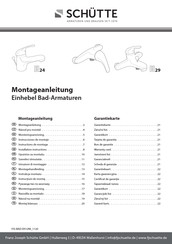 Schütte BOSTON Montagehandleiding