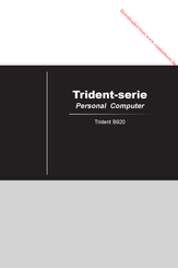 MSI Trident B920 Handleiding