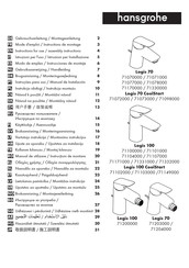 Hansgrohe Logis 70 71071000 Gebruiksaanwijzing