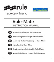 Xylem Rule-Mate Handleiding