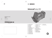 Bosch UniversalPump 18V Oorspronkelijke Gebruiksaanwijzing