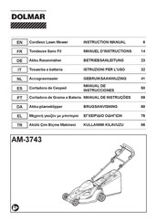 Dolmar AM3743-P Gebruiksaanwijzing