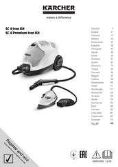 Kärcher SC 4 Premium Iron Kit Handleiding