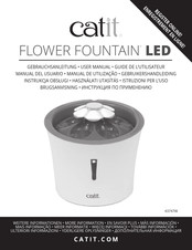 Catit FLOWER FOUNTAIN LED Gebruikershandleiding