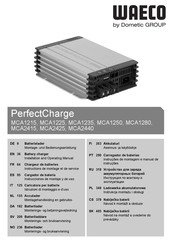 Dometic GROUP WAECO PerfectCharge MCA1280 Montagehandleiding En Gebruiksaanwijzing