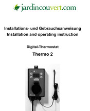 Bio Green Thermo 2 Installatiehandleiding