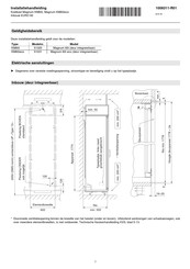 V-ZUG 51025 Installatiehandleiding