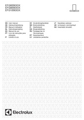 Electrolux EFG10563OX Gebruiksaanwijzing