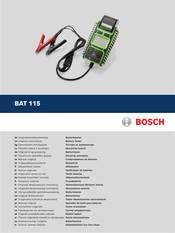 Bosch BAT 115 Oorspronkelijke Gebruiksaanwijzing