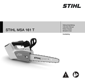 Stihl MSA 161 T Handleiding