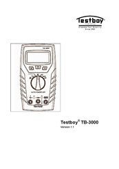 Testboy TB-3000 Gebruiksaanwijzing