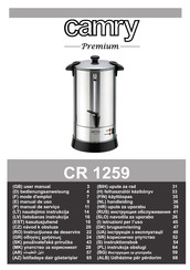 camry Premium CR 1259 Handleiding