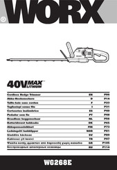 Worx WG268E Handleiding