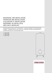 Stiebel Eltron HSTP 200 Handleiding Voor Bediening En Installatie