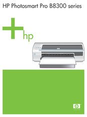 HP Photosmart Pro B8300 Series Gebruikershandleiding