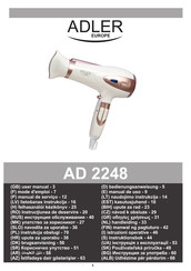 Adler europe AD 2248 Handleiding