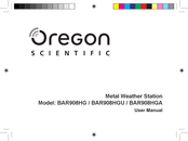 Oregon Scientific BAR908HG Gebruikershandleiding