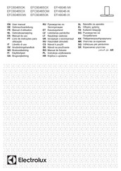 Electrolux EFC60465OK Gebruiksaanwijzing