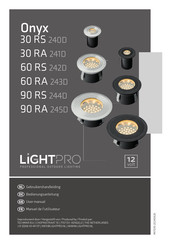 LightPro Onyx 60 RA Gebruikershandleiding