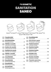 Dometic SANITATION Saneo CLP Montagehandleiding