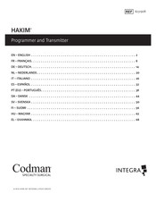 Codman INTEGRA HAKIM 823190R Handleiding