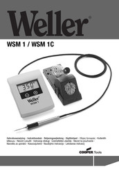 Weller WSM 1C Gebruiksaanwijzing