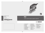 Bosch PST 800 PEL Oorspronkelijke Gebruiksaanwijzing