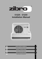 Zibro S 1233 Installatiehandleiding