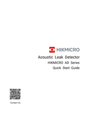 Hikmicro AD Series Snelstartgids