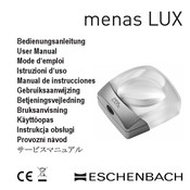 Eschenbach menas LUX Gebruiksaanwijzing