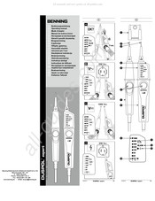 Benning DUSPOL expert Gebruiksaanwijzing