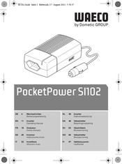 Waeco PocketPower SI102 Gebruiksaanwijzing