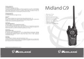 Midland G9 Gebruikershandleiding