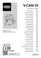 Tennant V-CAN-10 Gebruikershandleiding