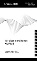 Krüger & Matz KMPM5 Gebruiksaanwijzing