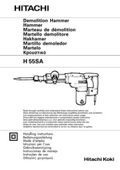 Hitachi H 55SA Gebruiksaanwijzing