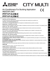 Mitsubishi Electric CITY MULTI PFFY-P63VLRM-E Installatiehandleiding