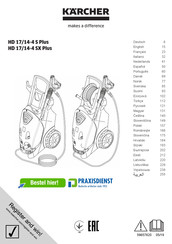 Kärcher HD 17/14-4 S Plus Handleiding