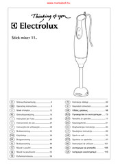 Electrolux ESTM1150 Gebruiksaanwijzing