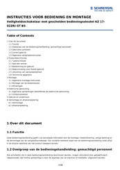 schmersal AZ 17- 02ZRI-ST B5 Bedienings- En Montage-Instructie