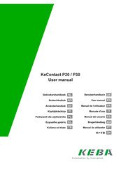 Keba KeContact P20 Gebruikershandboek