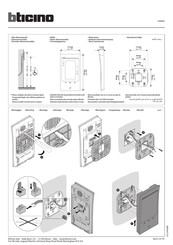 Bticino 344842 Handleiding
