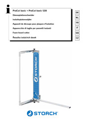 Storch ProCut basic Handleiding