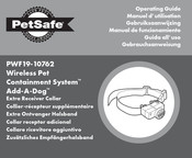 Petsafe PWF19-10762 Gebruiksaanwijzing