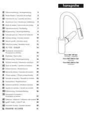 Hansgrohe Focus M41 240 2jet 31815 Series Gebruiksaanwijzing