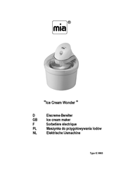 MIA IC 9963 Handleiding