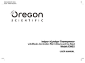 Oregon Scientific EW92 Handleiding